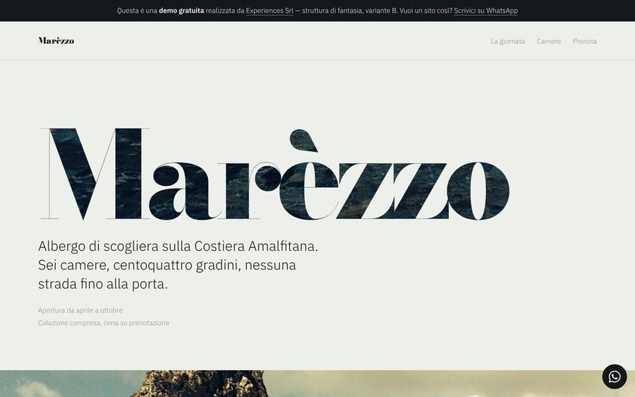 Marèzzo, versione immersiva